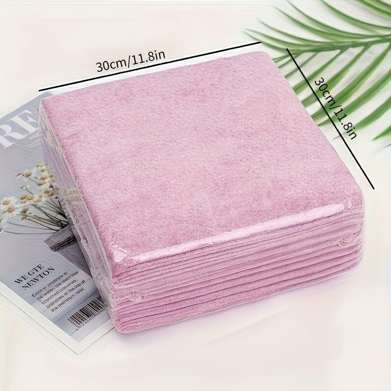 1roll Reusable Microfiber Towels, Hand-torn Cleaning Towels, Disposable Napkins, Household Kitchen Towel Rolls, Dish Cloth Replacements, General Purpose Absorbent Kitchen Cloths, Kitchen Supplies, Cleaning Tools, Local Warehouse Shippingmother's Gift