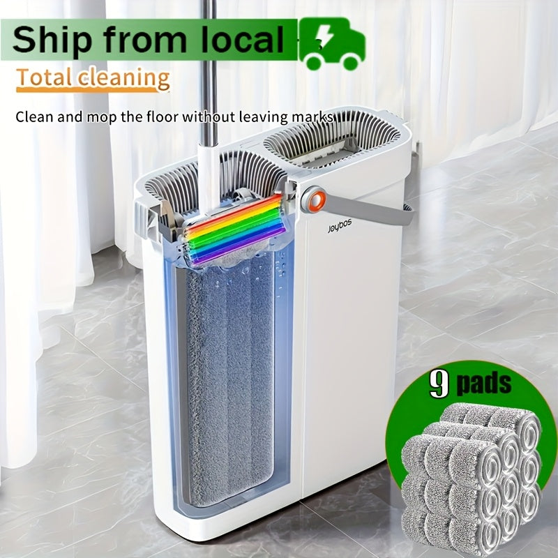 The Enhanced Mop And Bucket Set for 2025 Features 12.99\u002F15.75-Inch Dimensions And Includes 2, 4, Or 6 Ultra-Fine Fiber Pads That Are Machine Washable. It'S Ideal for Cleaning Floors in The Living Room, Bedroom, Kitchen, And Bathroom