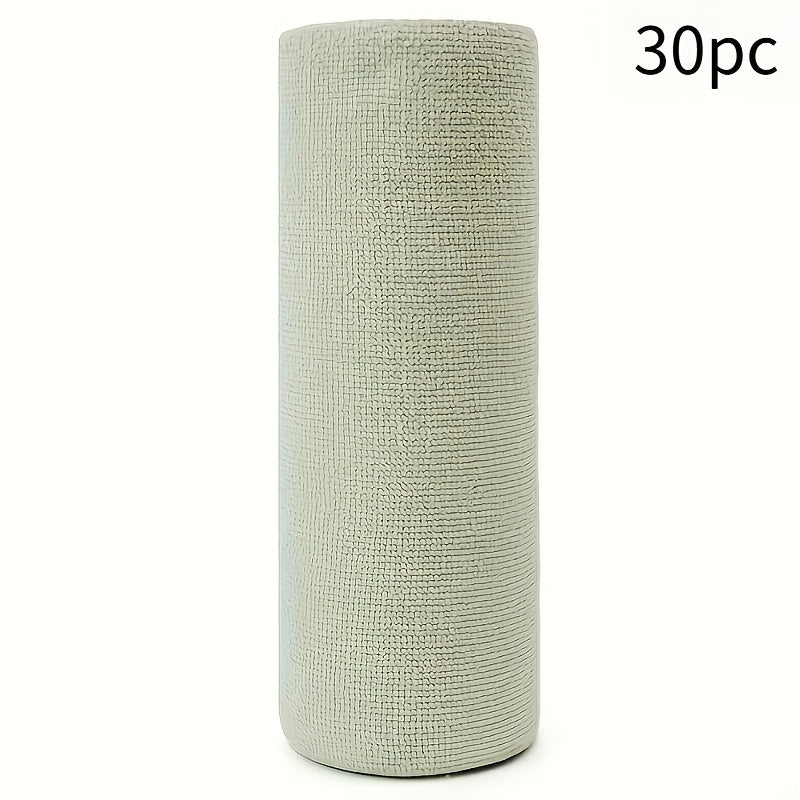 1roll Reusable Microfiber Towels, Hand-torn Cleaning Towels, Disposable Napkins, Household Kitchen Towel Rolls, Dish Cloth Replacements, General Purpose Absorbent Kitchen Cloths, Kitchen Supplies, Cleaning Tools, Local Warehouse Shippingmother's Gift