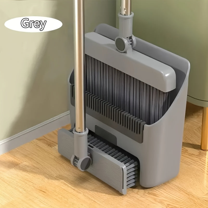 3-In-1 Foldable Broom Mop Broom Combination Set, for home Cleaning Tool Set, Efficient Cleaning, Flexible Design, Fast Dust Removal, a Good Helper 2025 for Home And Office Cleaning