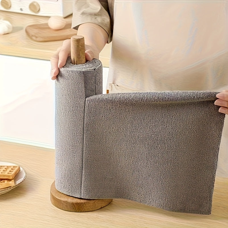 Microfiber Cleaning Cloths 30pcs\u002F1roll Reusable Microfiber Cleaning Cloths, Absorbent & Rust-Proof Kitchen Towels, Multipurpose Household Cleaning Supplies, Home Kitchen Cloth, Microfiber Towel Roll, Dishcloth Replacement, Cleaning Tools