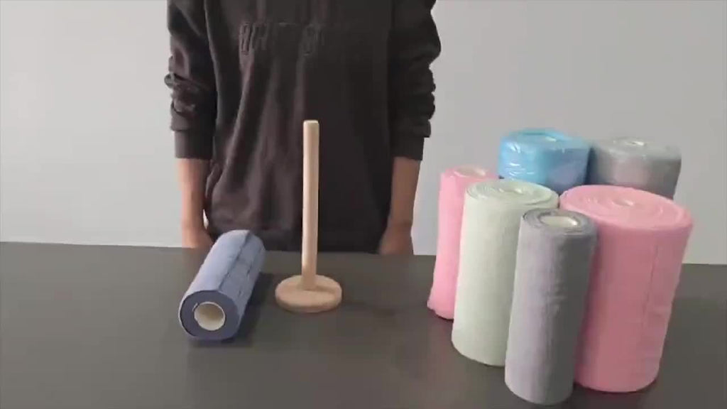 1 roll of 30 reusable cleaning wipes, household kitchen cloth, car cleaning cloth, RV cleaning tools, microfiber towel roll, dishwasher cloth replacement, cleaning supplies, cleaning tools